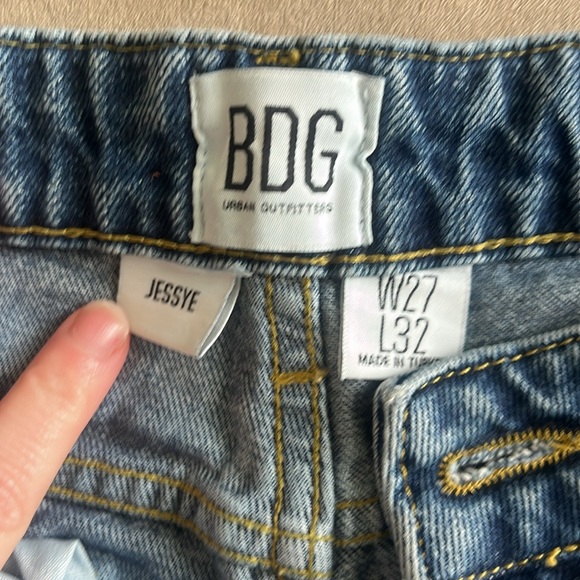 BDG Jessye Two Tone Straight Leg Jeans - Size 27 - Picture 4 of 6